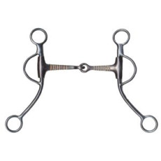 Black Training Bit Snaffle Full
